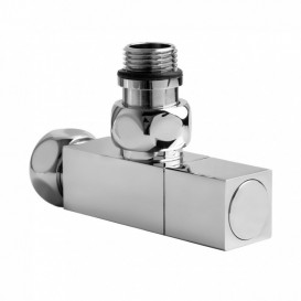 Кран для полотенцесушителя угловой NAVIN Квадро 3/4х1/2 латунь хром 2 шт. 21-033550-0855