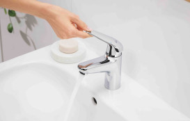 Кран на одну воду Grohe Swift однорычажный хром 20617001