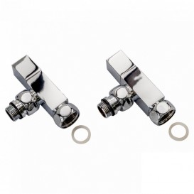 Кран кутовий для сушки для рушників Laris Luxon Кватро Класік LX-851 1/2 