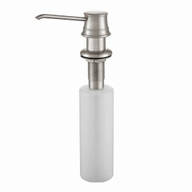 Диспенсер для рідкого мила Kraus нержавіюча сталь / пластик SD-25 (P)