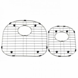 Мийка для кухні асиметрична Kraus Premier під стільницю нержавіюча сталь хром KBU21