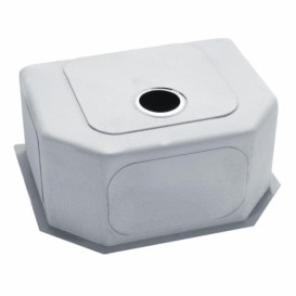 Мойка для кухни асимметричная Kraus Precision под столешницу нержавеющая сталь хром KHU122-23