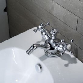 Смеситель для биде Kraus Apollo двухвентильный хром KEF-16023CH