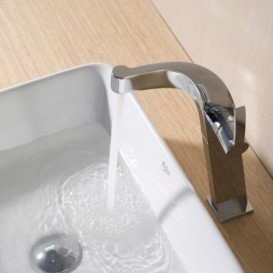 Змішувач для раковини Kraus Typhon змішувач високий латунь хром KEF-15100CH