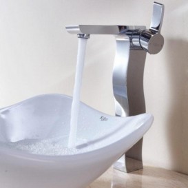 Змішувач для раковини Kraus Sonus змішувач латунь хром KEF-14600CH