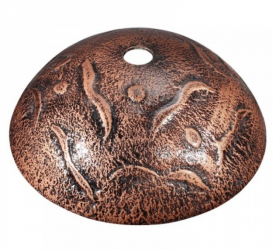 Раковина для ванной накладная круглая стеклянная Kraus GV-710-12mm