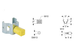 Кріпильна скоба Geberit GIS 461.004.00.1