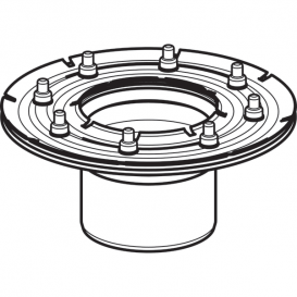 Кріпильний притискний фланець Geberit для трапів 13х13 см 388.102.00.1