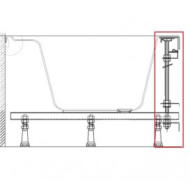 Крепление панели для ванны Ravak Avocado B28000000N
