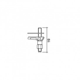 Кріплення для змішувача Tres M8x1 110 мм 966110301