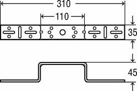 Крепление для водорозеток Viega Smartpress 2021.5 сталь оцинкованная 274467