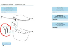 Кріплення до підвісного унітазу Roca Ona AV0058400R