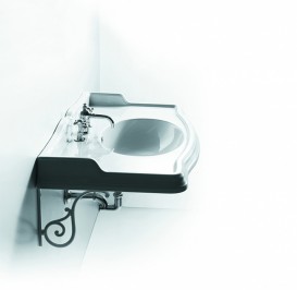 Кронштейн для раковины Simas Arcade латунь белый MNSAR