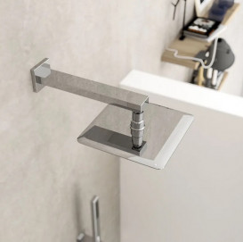 Кронштейн для верхнего душа Ponsi Soffione 350 мм латунь хром BNBRACBR08