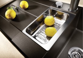 Круглая ручка клапана-автомата Blanco нержавеющая сталь 119293