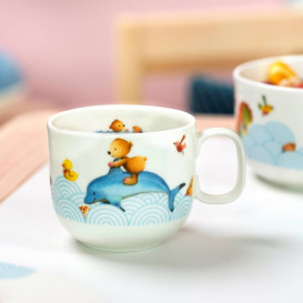 Кружка детская Villeroy & Boch New Happy as a Bear 170 мл премиум фарфор 14-8664-4889