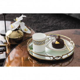 Кружка Villeroy & Boch MetroChic 0.3 л белый/золото/черный 10-4652-4856