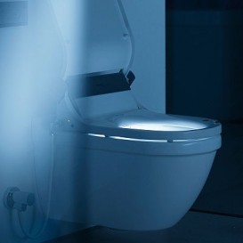 Крышка-биде для унитаза Duravit SensoWash Starck C полипропилен белый 610300002000300