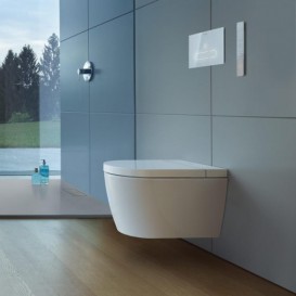 Кришка-біде для унітазу Duravit SensoWash Starck f Plus білий 612000012000320
