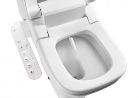 Кришка-біде для унітазу Roca Multiclean 2.2 Square Advance дюропласт білий A804002001