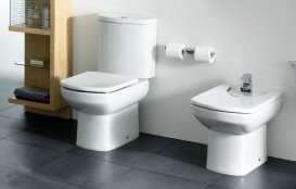 Крышка для биде Roca Dama-N Soft Close дюропласт белый A80678C004