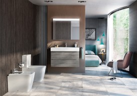 Крышка для биде Roca Inspira Square с функцией Soft-Сlose SUPRALIT белый A80653200B