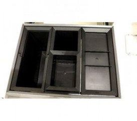 Крышка для ведра Blanco SELECT 15 л серый пластик 229338