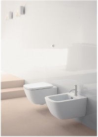 Крышка с сиденьем для унитаза GSI Sand Soft-Close белая MS90QC11