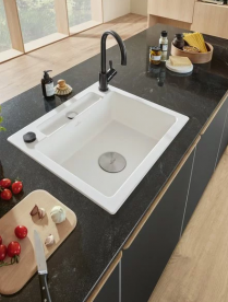 Крышка слива для кухонной мойки Villeroy & Boch сплошная нержавеющая сталь 962415LC