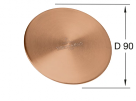 Крышка слива для кухонной мойки Villeroy & Boch нержавеющая сталь бронза 96241504