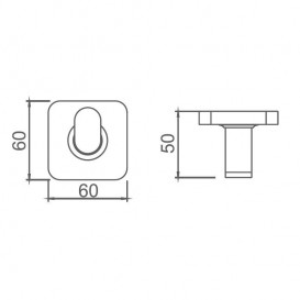 Крючок для ванной Devit Laguna одинарный латунь хром 6780110