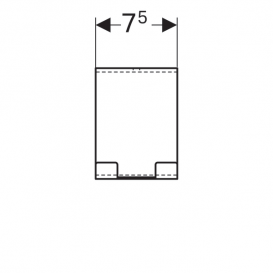 Крючок для ванной Geberit Group сталь лава матовый 500.647.JK.2