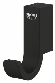 Гачок для ванної Grohe Selection одинарний метал чорний фантомний 41216KF0