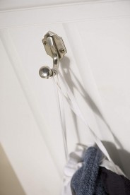 Крючок для ванной Haceka Vintage одинарный серебро 1170892