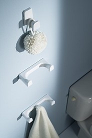 Крючок для ванной Haceka Yoly тройной пластик белый 1138000