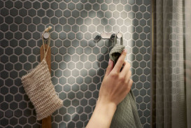 Крючок для ванной Hansgrohe AddStoris S двойной металл хром 41785000