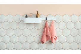 Гачок для ванної Hansgrohe WallStoris пластик чорний матовий 27914670