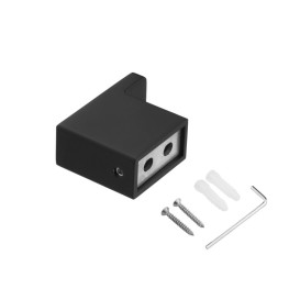 Гачок для ванної кімнати Kroner Edelstahl Kubus-SCH3905-1 одинарний нержавіюча сталь чорний CV025645