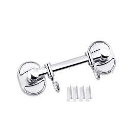 Гачок для ванної Kroner Elbe-ACC2914-2 подвійний метал хром CV022874