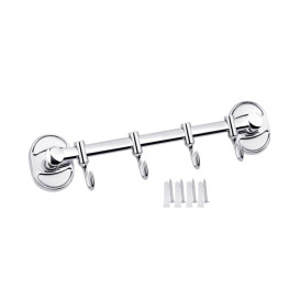 Крючок для ванной Kroner Elbe-ACC2914-4 с 4 крючками металл хром CV022876