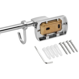 Крючок для ванной Kroner KRM Graz-C95618-4 с 4 крючками цинк хром CV035533