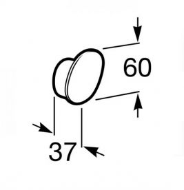 Крючок для ванной Roca Hotels 2.0 хром A816721001