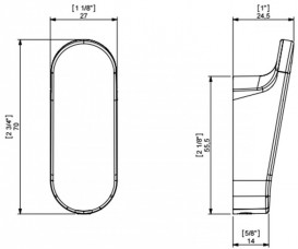 Гачок для ванної Sonia S6 одинарний латунь хром 122035