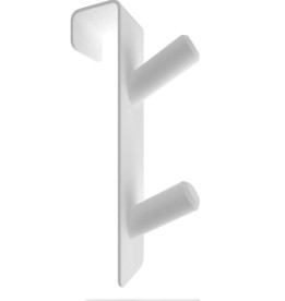 Гачок подвійний навісний для сушки для рушників Mario Hygge Family HF білий матовий 4820258984923