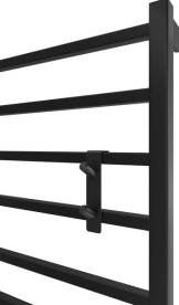 Крючок двойной навесной для полотенцесушителя Mario Hygge Family HF черный матовый 4820258984930