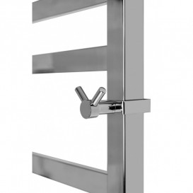 Крючок Navin для полотенцесушителя с разъемным кольцом Квадро нержавеющая сталь хром 20-035150-3006