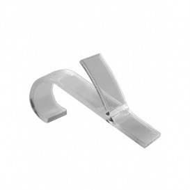 Крючок Navin для полотенцесушителя пластик прозрачный  24-742130-6595