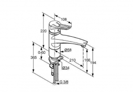 Змішувач для кухні Kludi MX змішувач шоколад 399048262
