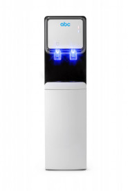 Кулер для воды АВС V 800 АE напольный с электронным охлаждением и нижней загрузкой белый/черный 120280001