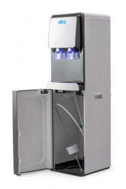 Кулер для воды АВС V 800 АE напольный с электронным охлаждением и нижней загрузкой белый/черный 120280001